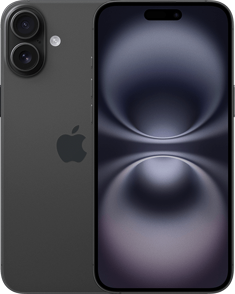 Apple - iPhone 16 Plus - Black