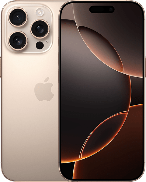 Apple - iPhone 16 Pro - Desert Titanium