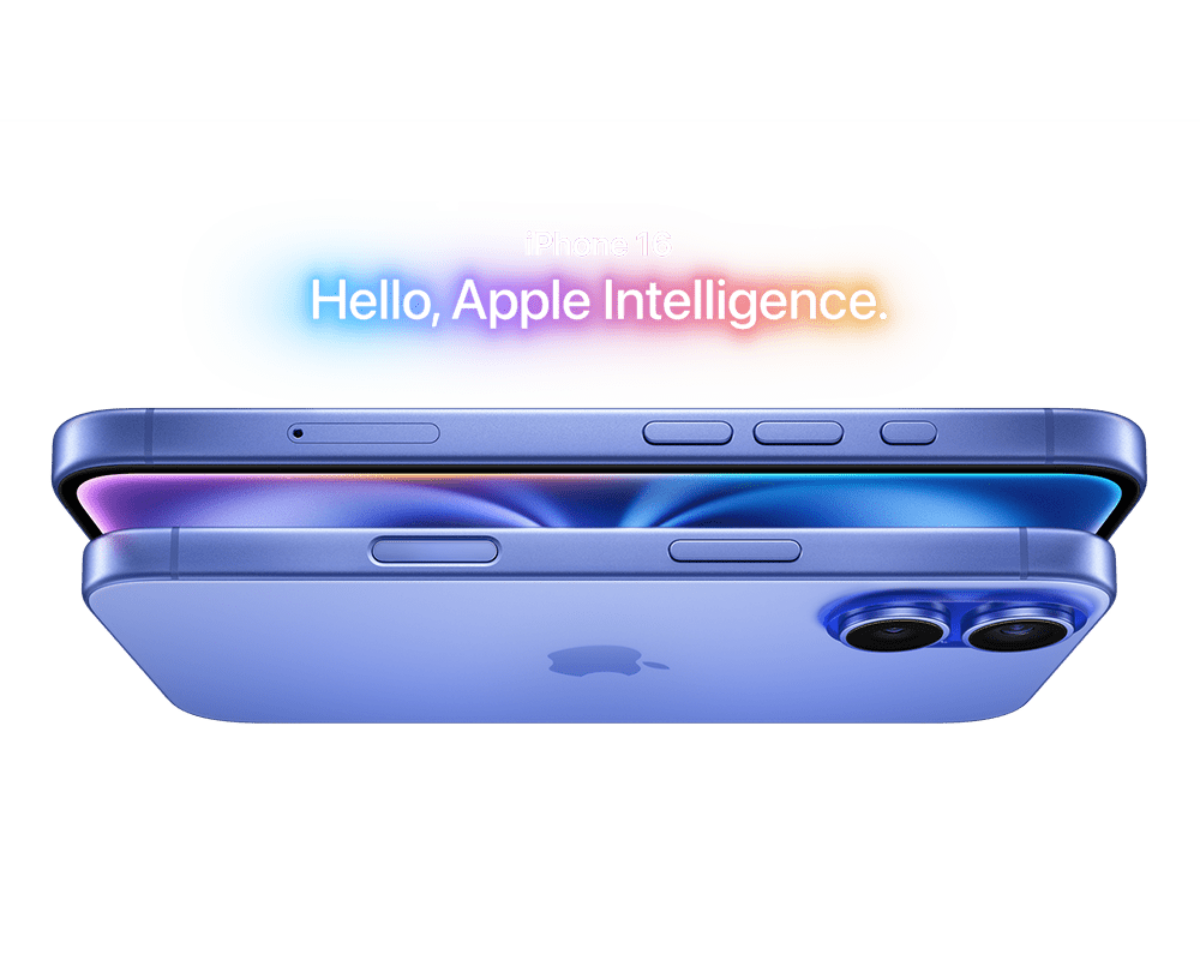 iPhone 16. Hello, Apple Intelligence.